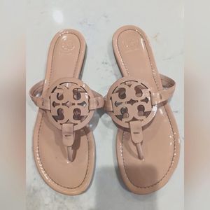 Tory Burch Miller Flip Flop Sandal Shell Pink Sandal